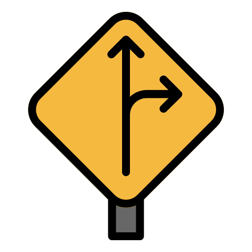 Direction sign - Free signaling icons