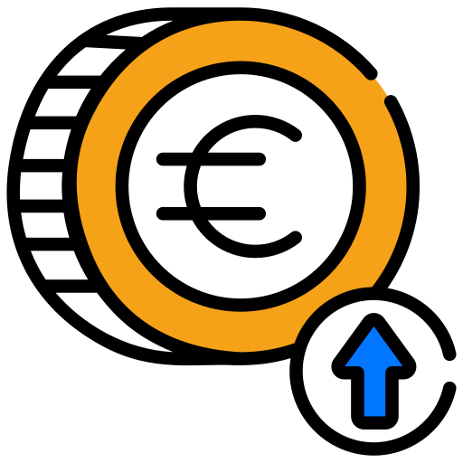 euro icono gratis