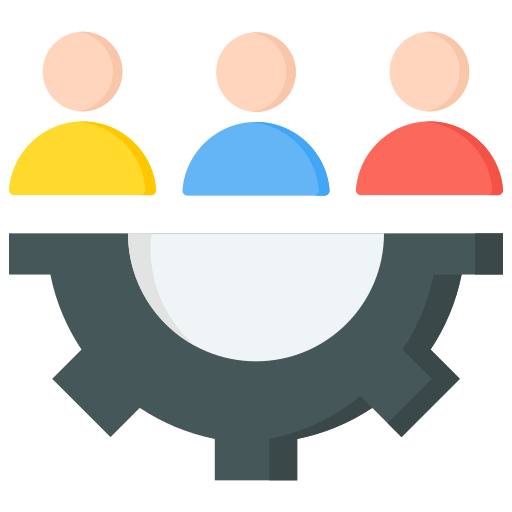 recursos humanos icono gratis