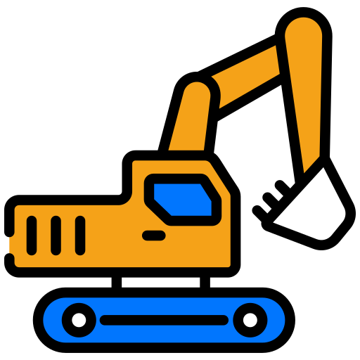 excavador icono gratis