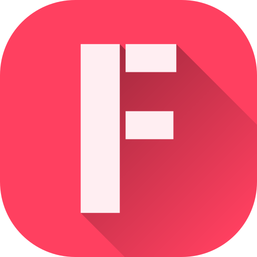 Letter f - Free education icons