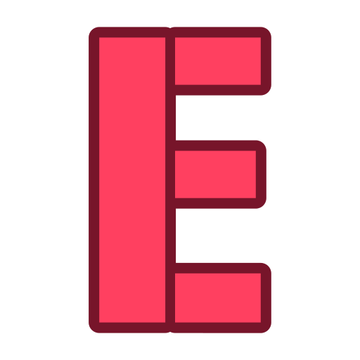 Letter e - Free education icons