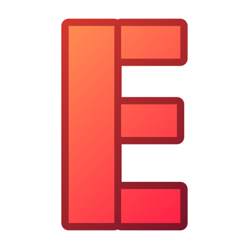 Letter e - Free education icons