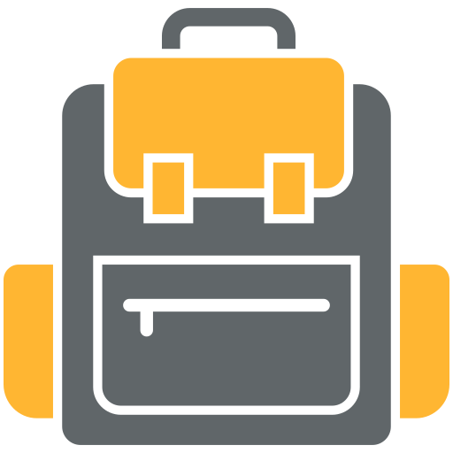Backpack free icon