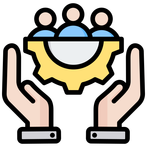 recursos humanos icono gratis