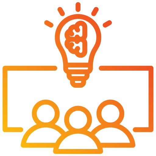 equipo creativo icono gratis