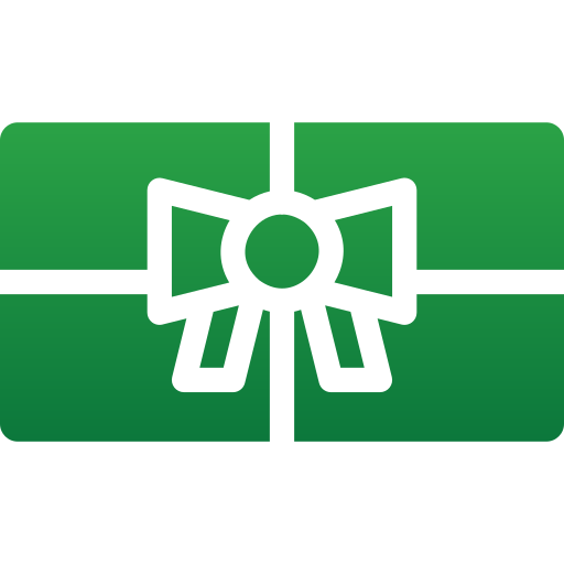 tarjeta de regalo icono gratis