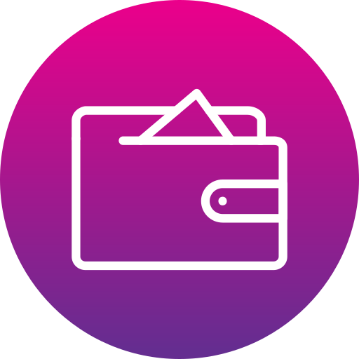 billetera icono gratis