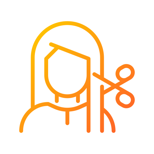 corte de pelo icono gratis