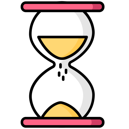 reloj de arena icono gratis