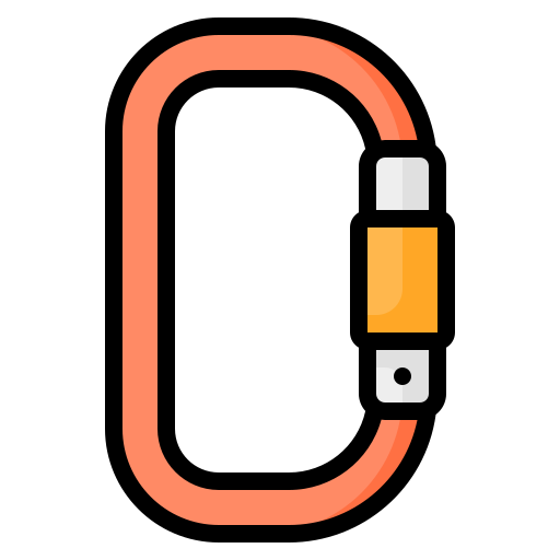Carabiner free icon