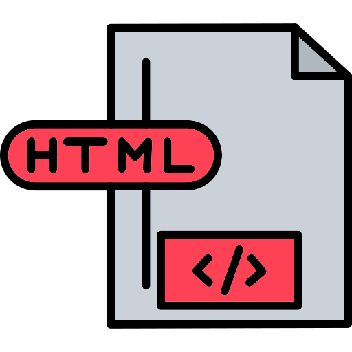 archivo html icono gratis