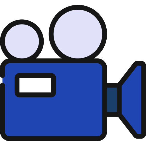 camara de video icono gratis