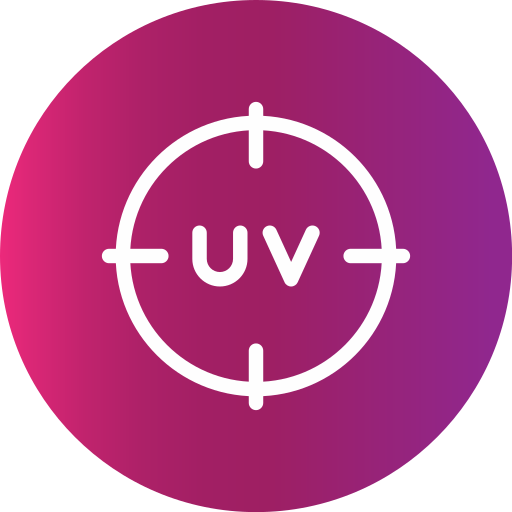 ultravioleta icono gratis