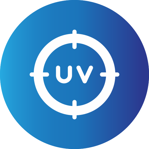 ultravioleta icono gratis