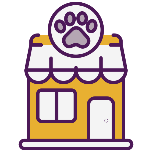 애완 동물 가게 무료 아이콘