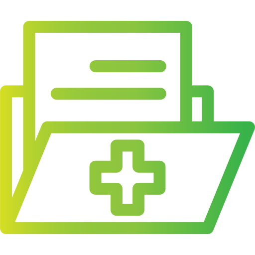 histórico médico grátis ícone histórico médico grátis ícone