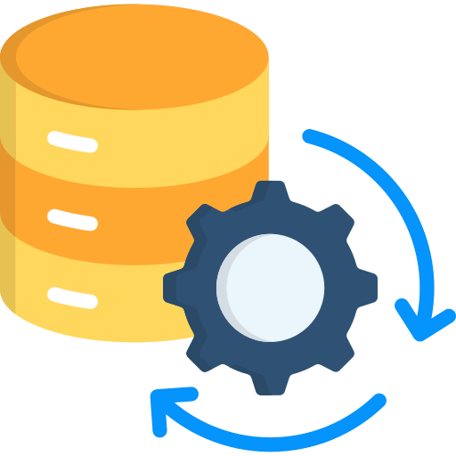 Data processing - Free technology icons