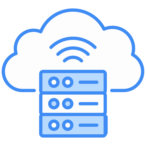 computación en la nube icono gratis