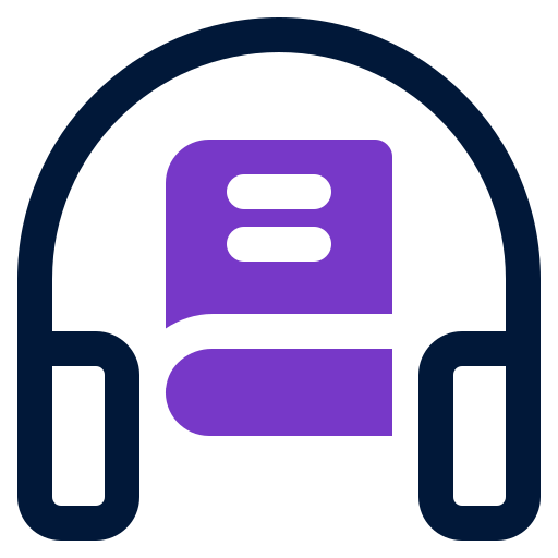 audio libro icono gratis