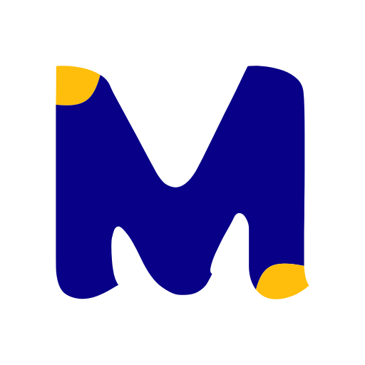 letra m icono gratis