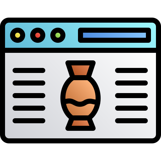 florero icono gratis