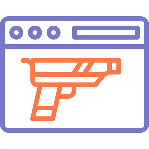 pistolet Icône gratuit pistolet Icône gratuit