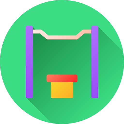 Pull up bar free icon