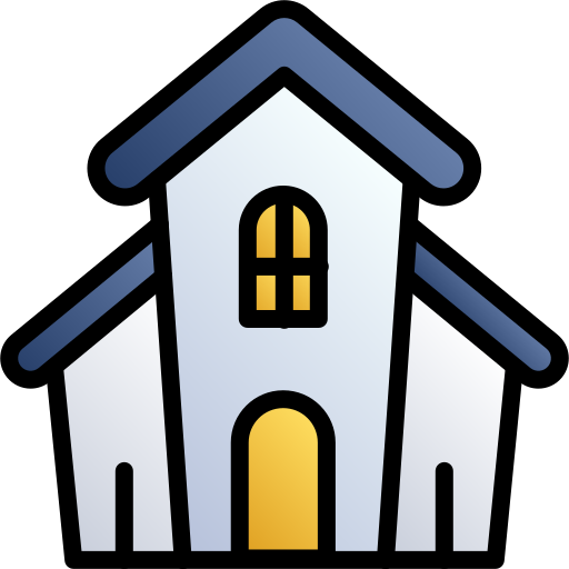 casa embrujada icono gratis