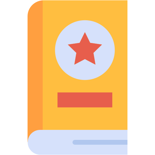 libro magico icono gratis