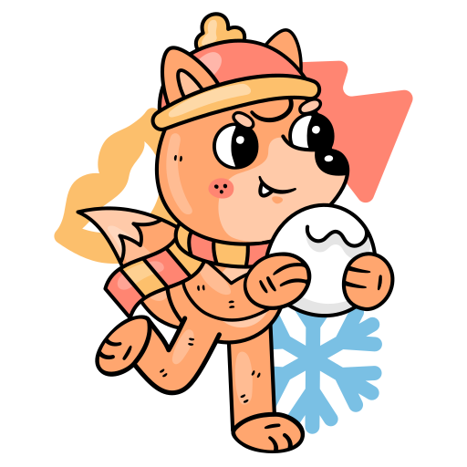 bola de neve grátis figurinha