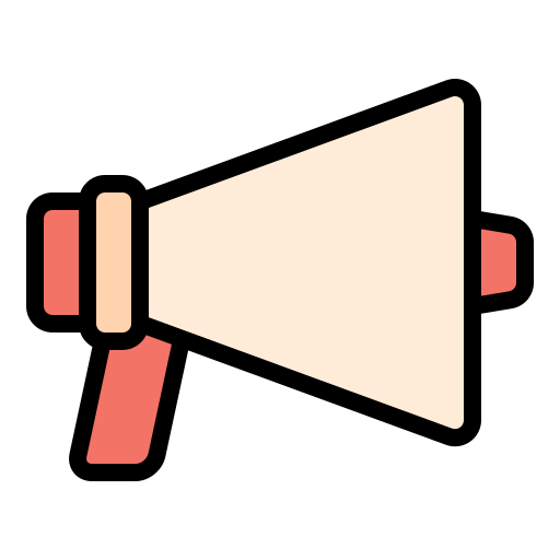 Megaphone free icon Megaphone free icon