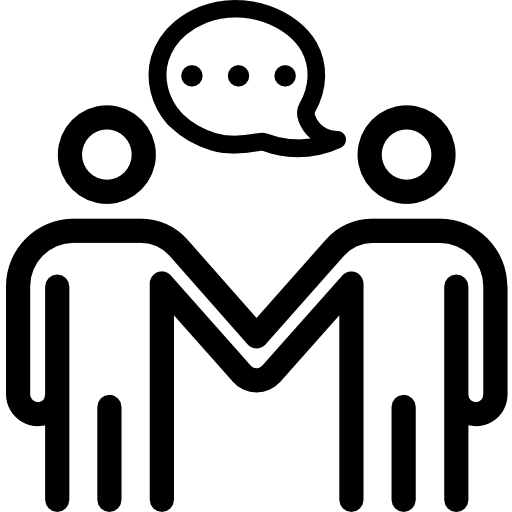 camaradería icono gratis