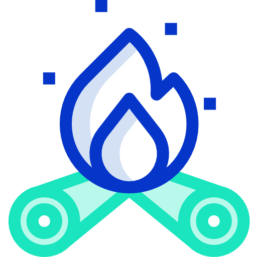 Fire free icon Fire free icon
