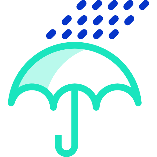 Rain Icongeek26 Outline Colour icon