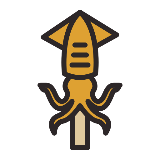 calamar icono gratis