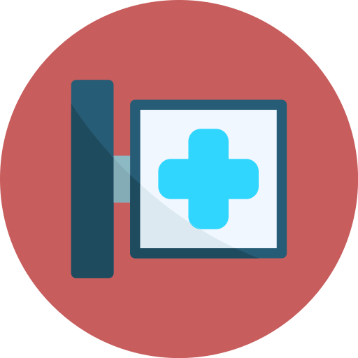 Больница бесплатно иконка Больница бесплатно иконка