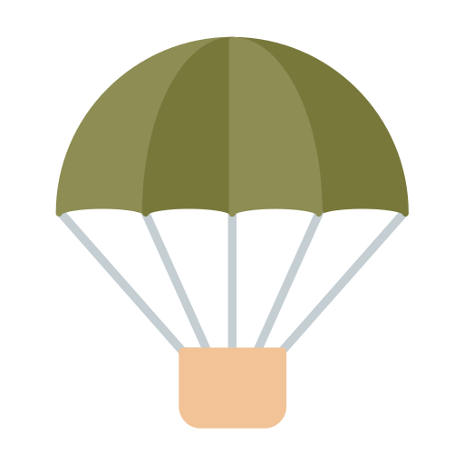 parachute Icône gratuit parachute Icône gratuit