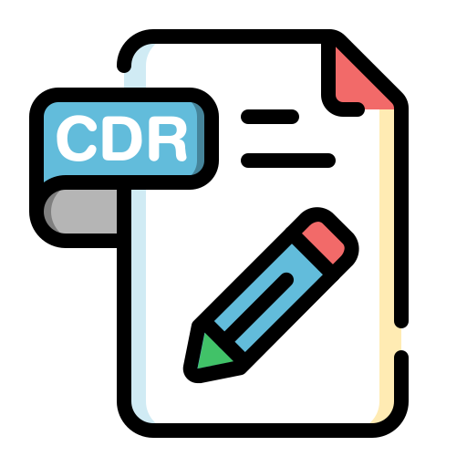 cdr 무료 아이콘
