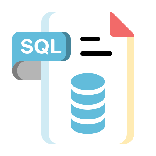 Sql - Free files and folders icons