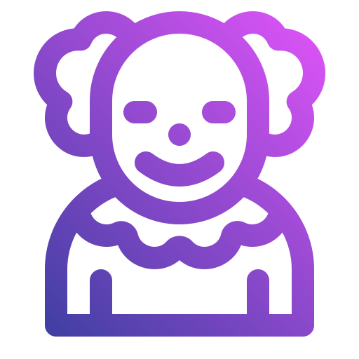 Clown free icon