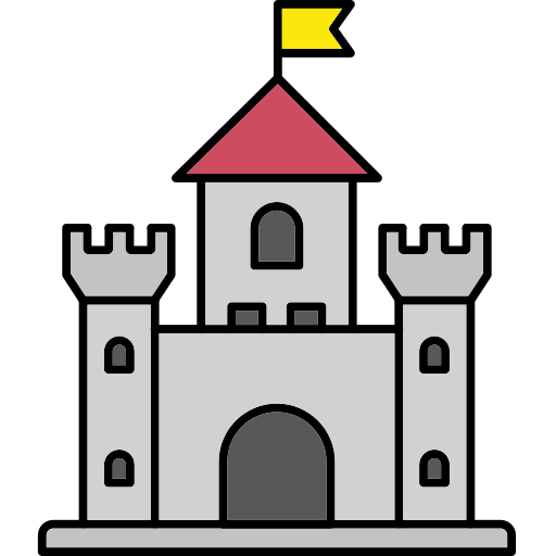 castillo icono gratis