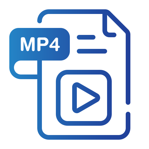 mp4 icono gratis