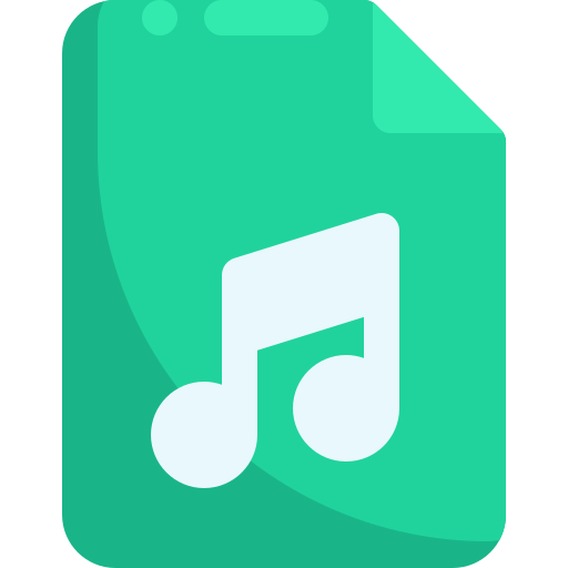 Music file Free files and folders icons