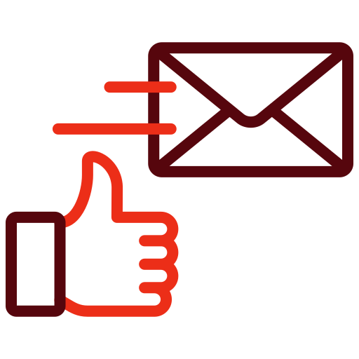 mail envoyé Icône gratuit