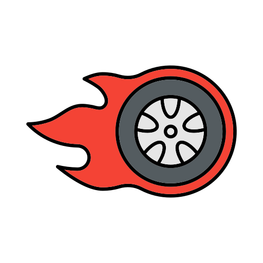 neumático icono gratis