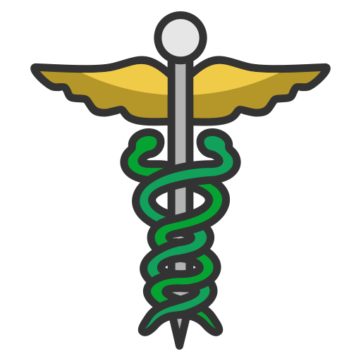 caduceo icono gratis