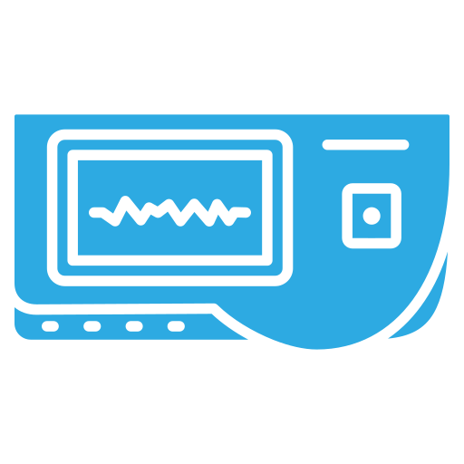 monitor de electrocardiograma icono gratis