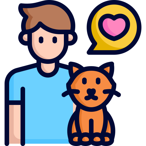 amante de los gatos icono gratis