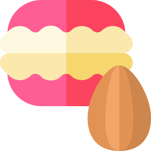 macarrón icono gratis